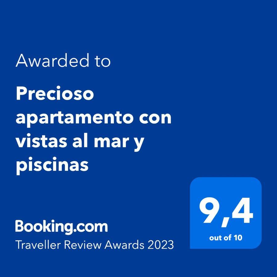 Precioso Apartamento Con Vistas Al Mar Y Piscinas Benalmadena Bagian luar foto